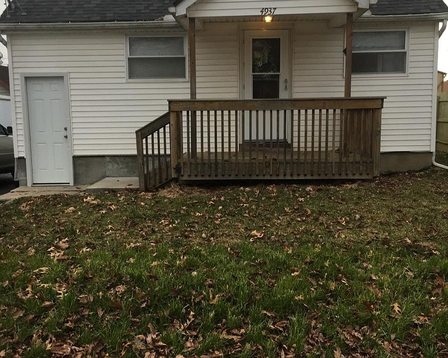 front of the house
