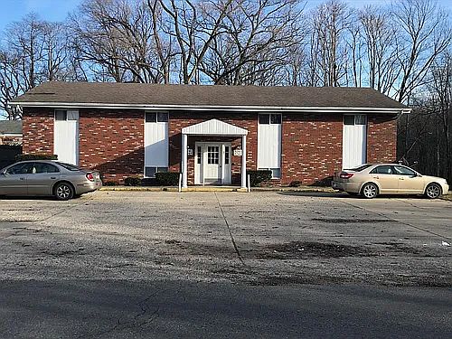 Front of building