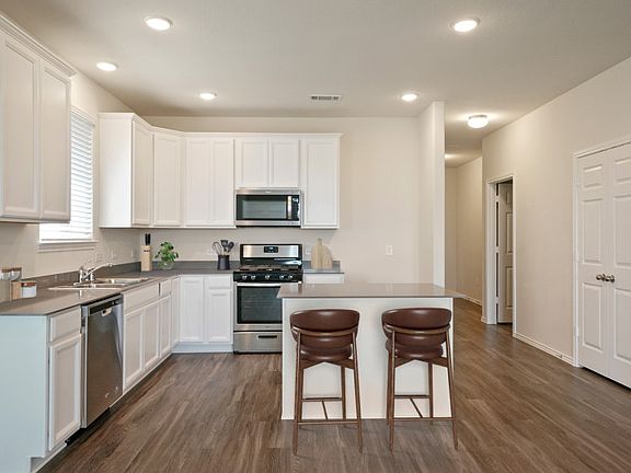 Open kitchen layout perfect for entertaining and creating a connected home environment
