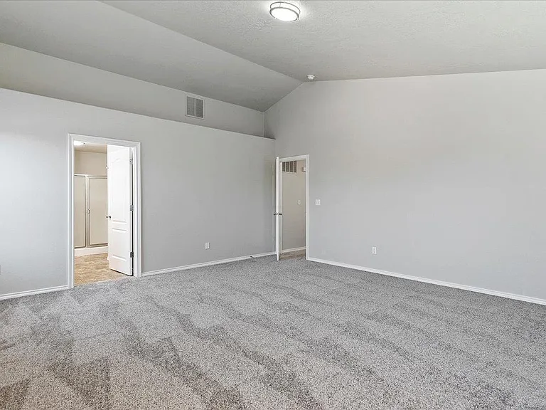 Master bedroom with en suite bathroom
