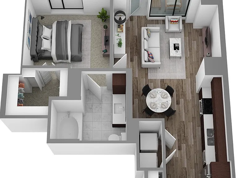 B - 1bd / 1ba B - 1bd / 1ba