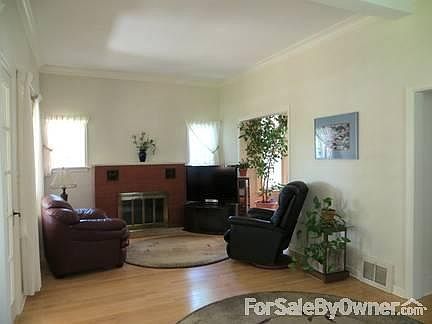 Living Room facing the fireplace