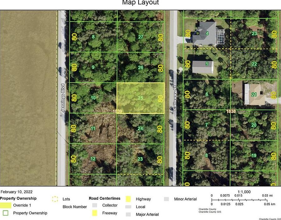 1st image of 5323 CALLAWAY STREET LOT 25
