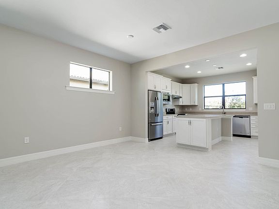 Model Representation Easy access to kitchen from gathering room