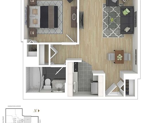 3rd image of 155 E 29th St APT 24F