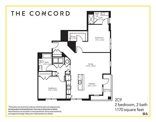 Floor plan 2C9