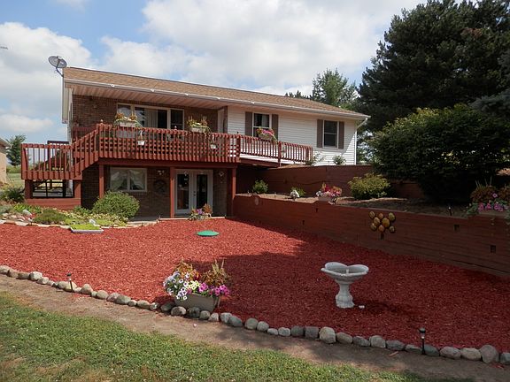 Front yard garden areas