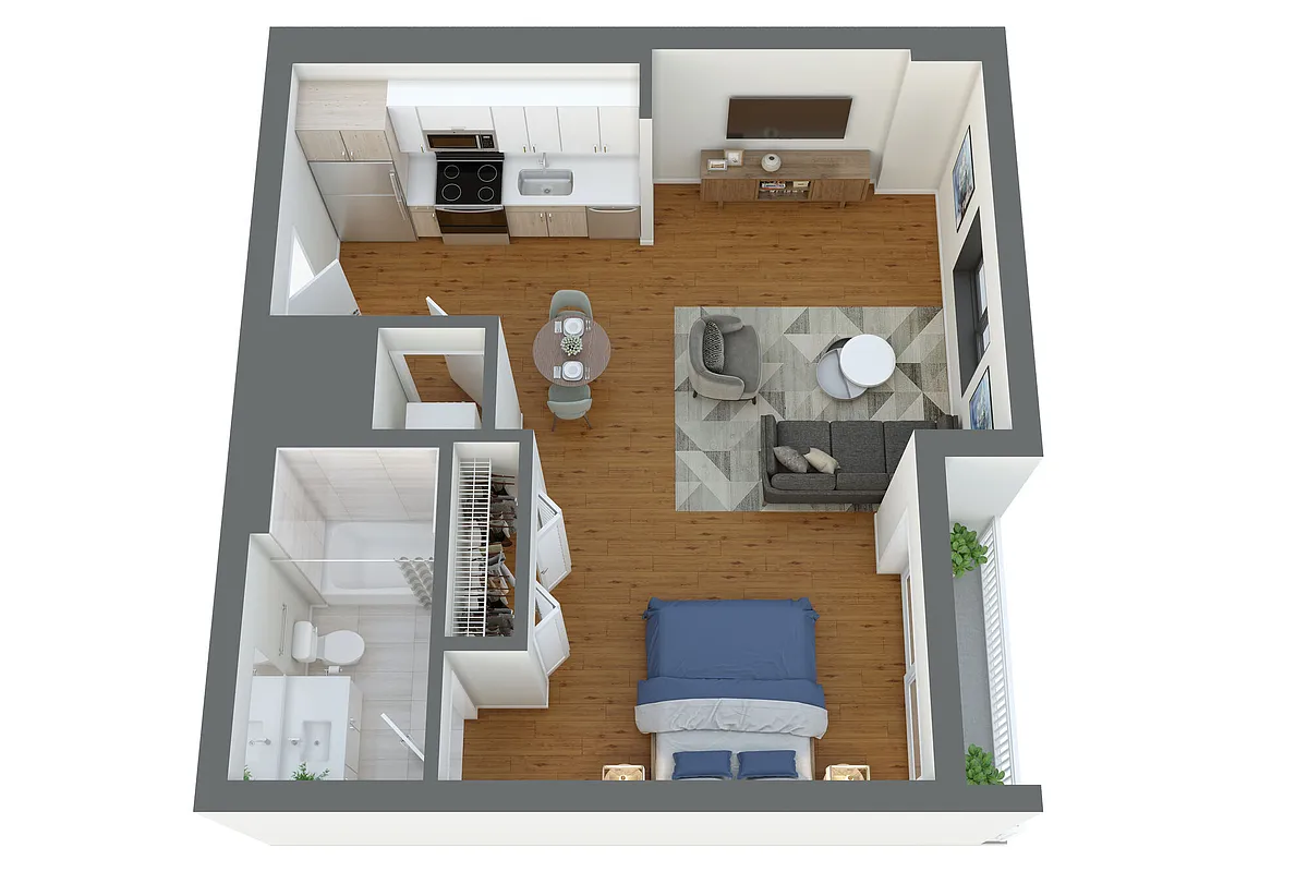 Floor plan S7 Studio