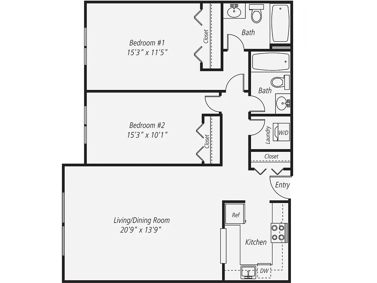 Floor plan B3
