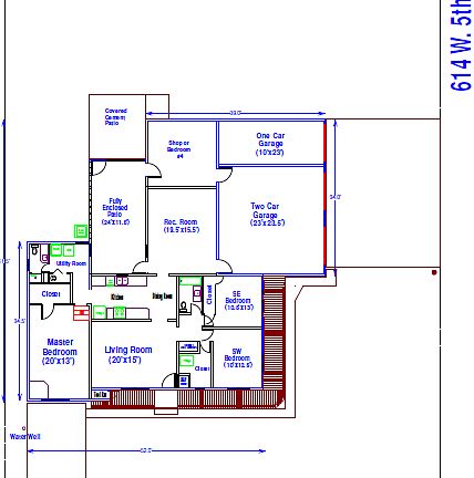 Lot plan with both houses