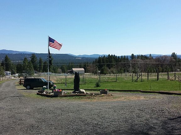 front porch looking East