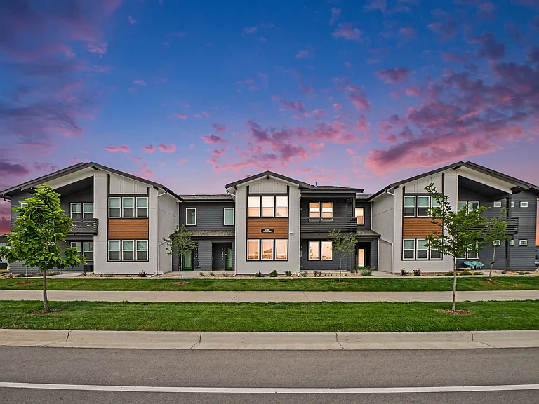 Individual Sun Deck on Second Story Homes
