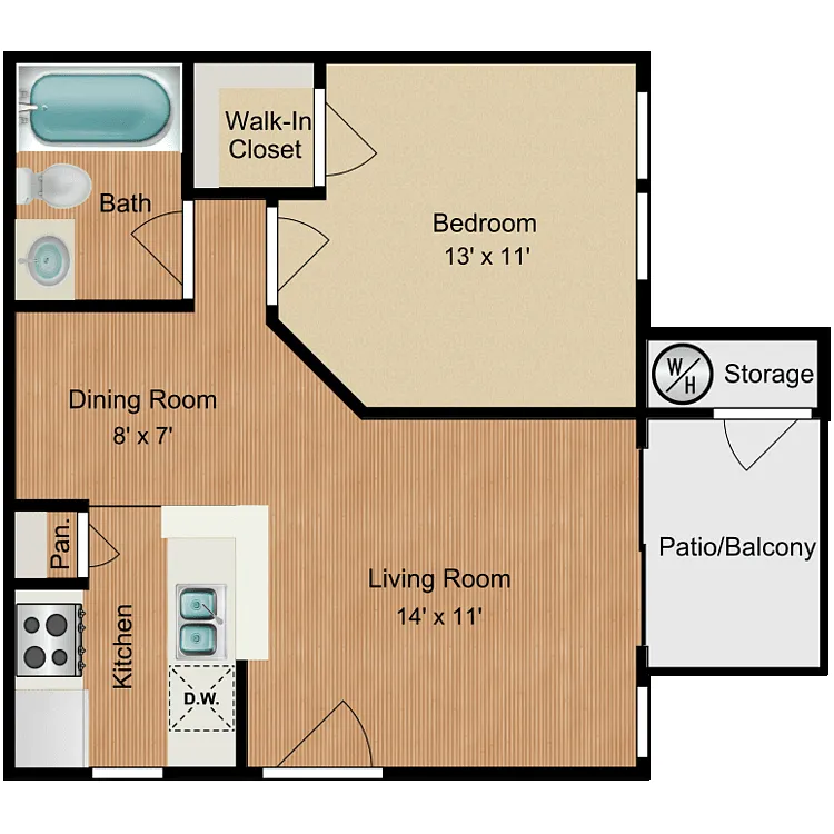 Floor plan A1
