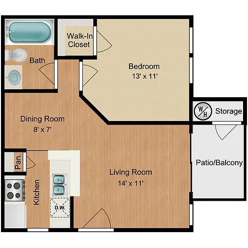 Floor plan A1