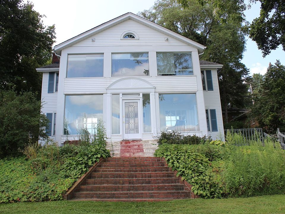 Waterfront view.  So much natural light - so many rooms with spectacular views!