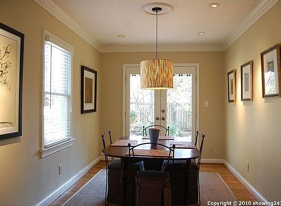 Separate Dining Room & Doors to Backyard