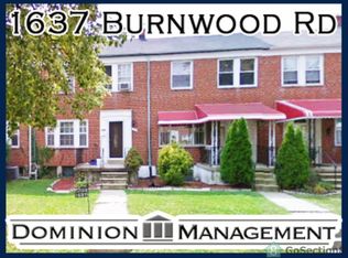 1637 Burnwood Rd, Baltimore, MD 21239