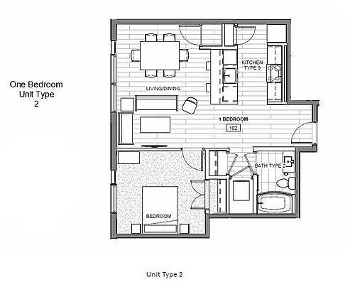 Floor plan A1C