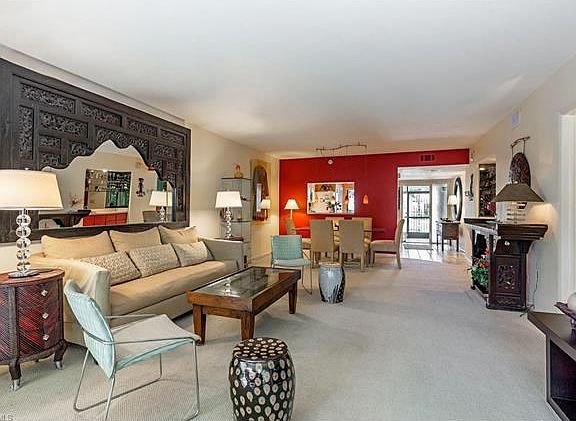 Living Room Looking into Dining Area