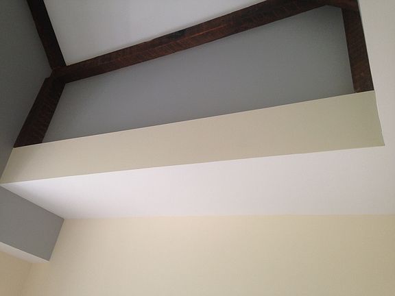 Living room ceiling detail