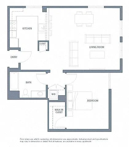 Floor plan 903 1B1B