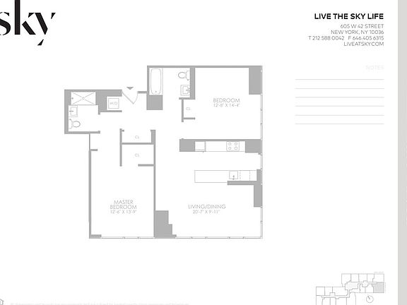 2nd image of 605 W 42nd St Ph 1H