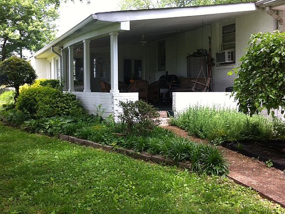 Large Covered Back Porch