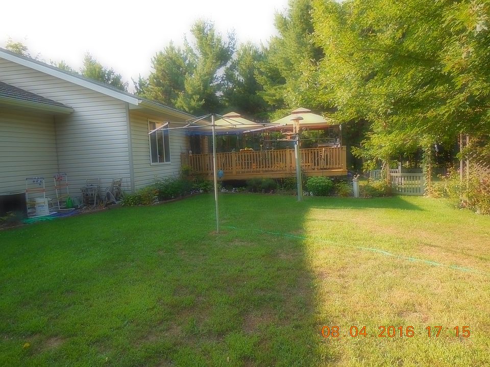 back house with deck