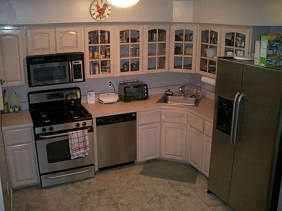 all new stainless steel appliances