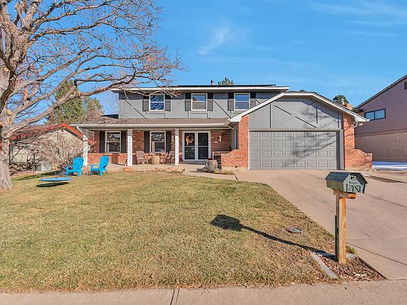 Large front yard.