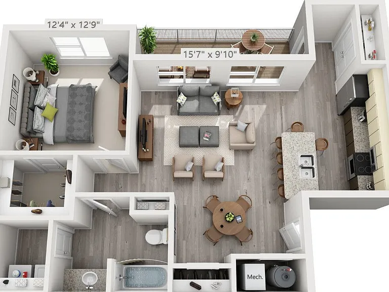 The Vivace | 1 Bedroom | 1 Bathroom