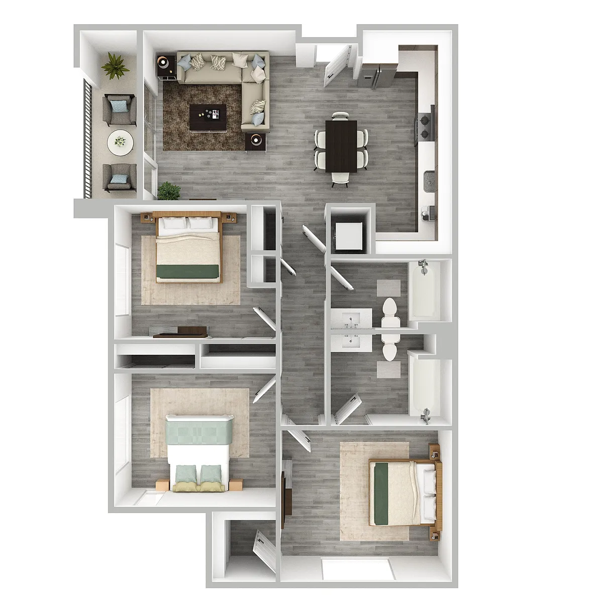 Floor plan C1