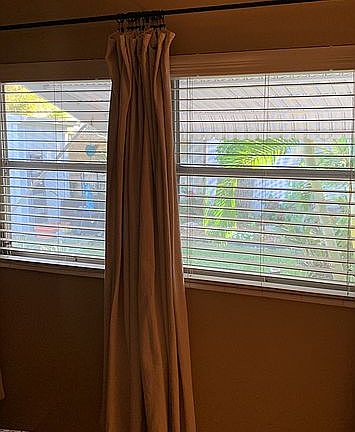 View from master bedroom. 