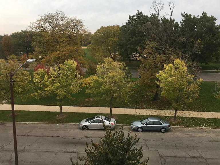 located on huge 80 acre park with running , biking trails