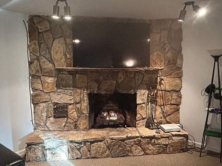 Basement Gas Fireplace
