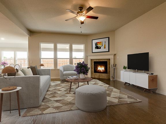 Gathering Room with Optional Fireplace