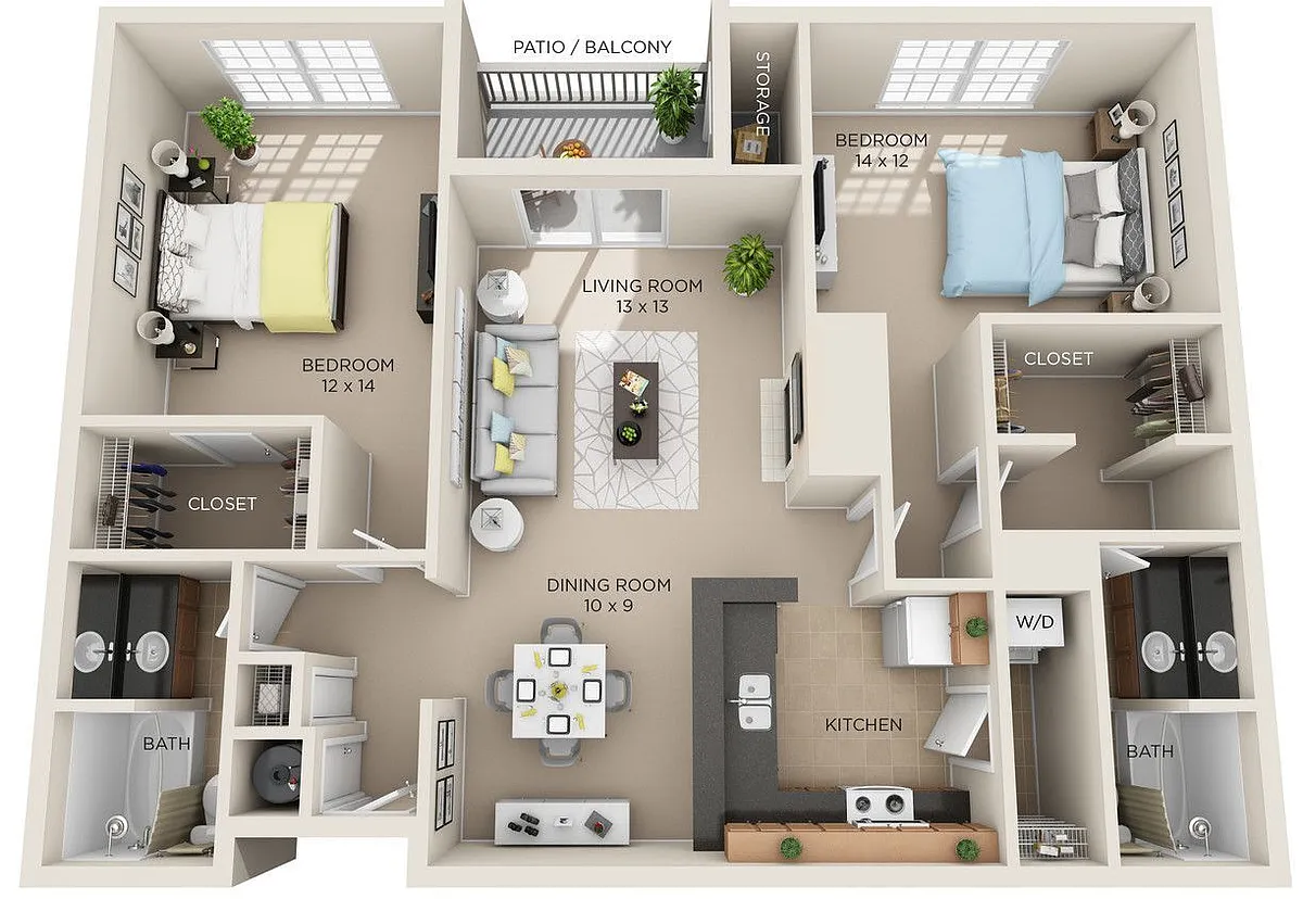 Floor plan C1