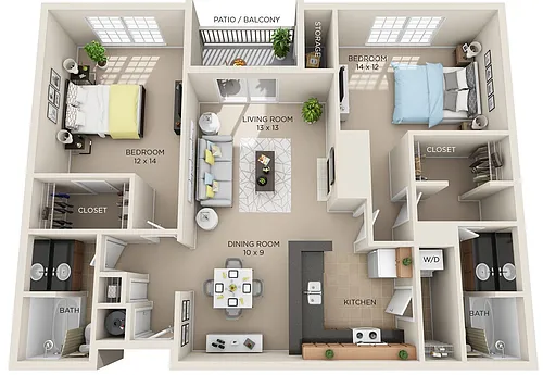 Floor plan C1