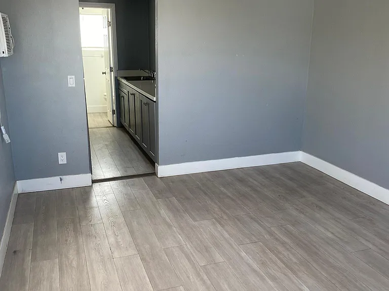 Attached small unit bedroom