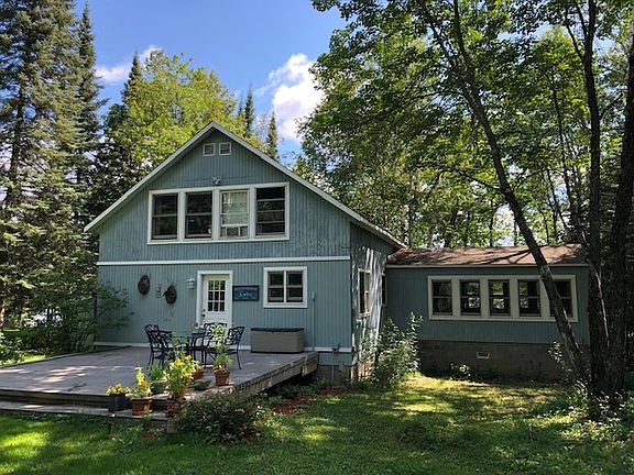 View of cabin from  back