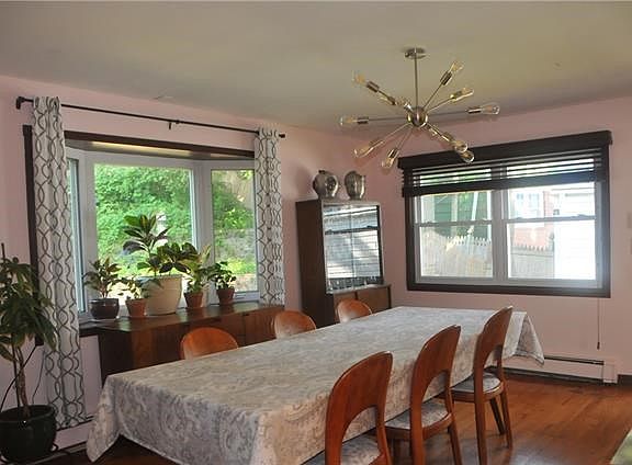 Enjoy your holiday dinners and family events in this large dining room.
