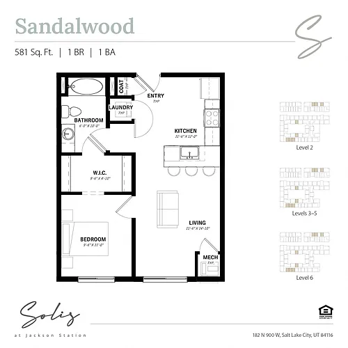 Floor plan Sandalwood