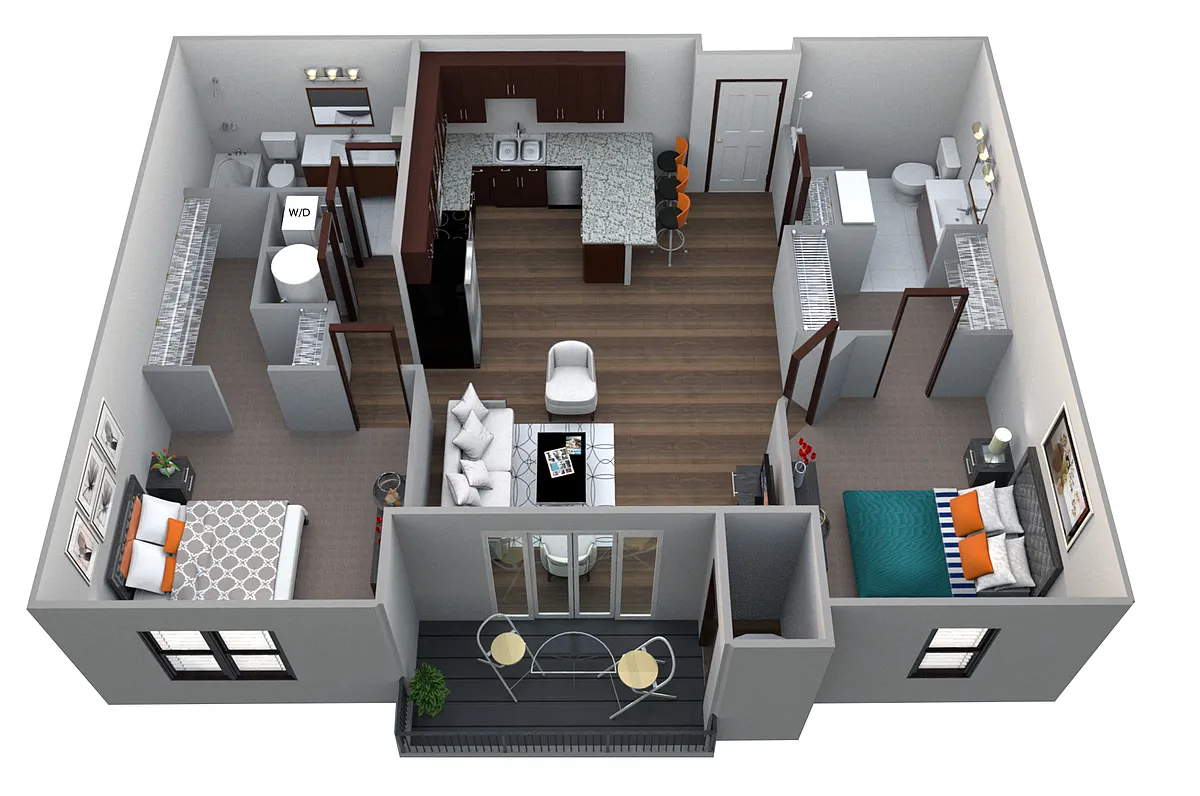 Floor plan Huntington