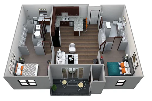 Floor plan Huntington
