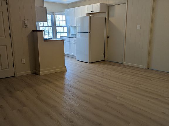 Living room into kitchen