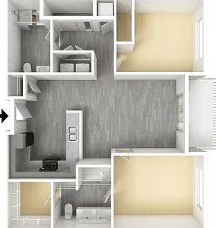 2 Bedroom A 2 Bedroom A
