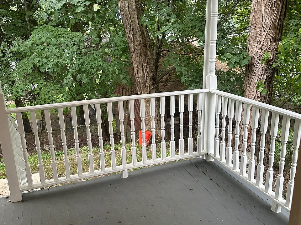 Back covered patio