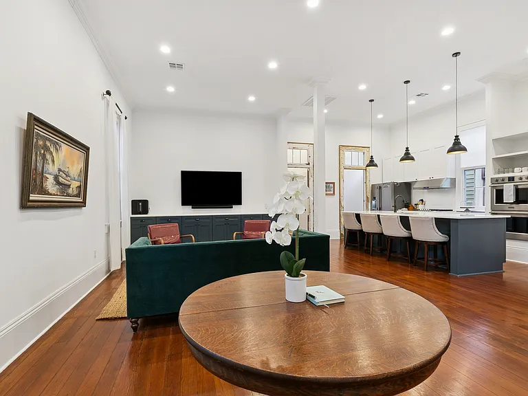 View as you walk through the front door