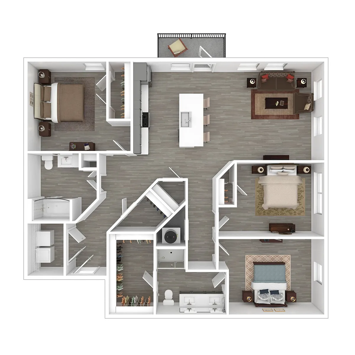 Floor plan The Candelabra