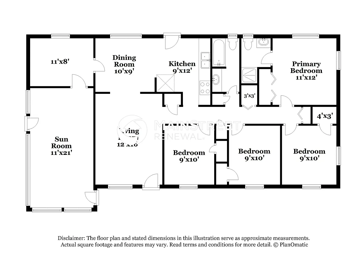 Floor Plan - 4080 Loys Dr